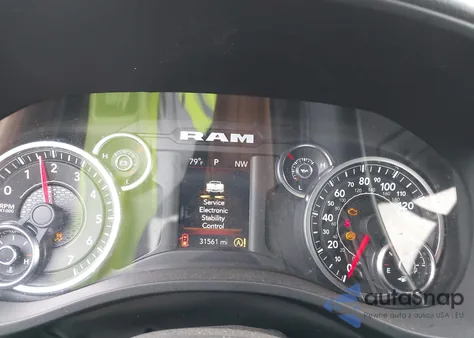 2022 Ram 1500 Big Horn Quad Cab 4X4 6'4 Box from USA, damaged, VIN 1C6RRFBG9NN464920